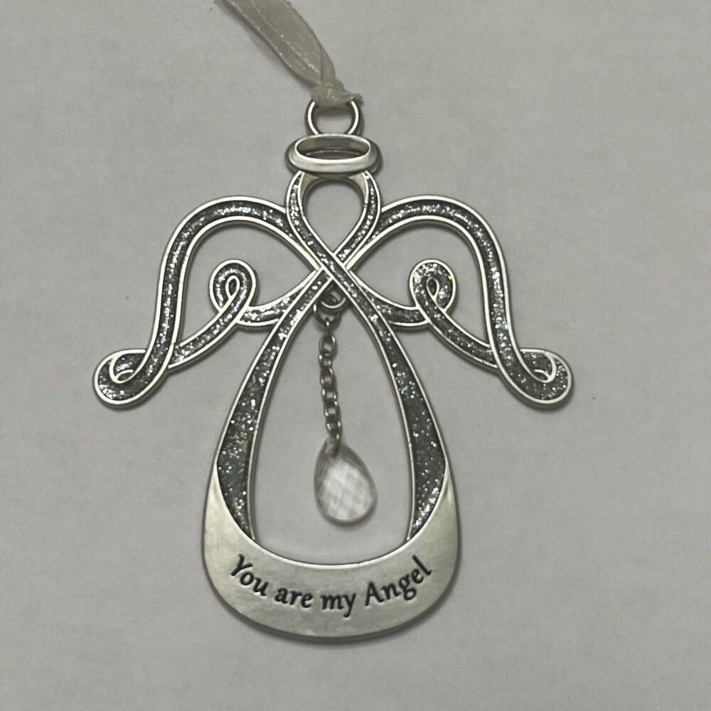 Vintage "You Are My Angel" Holiday Christmas Tree Ornament